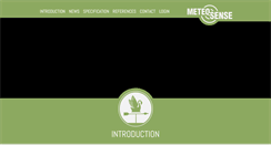 Desktop Screenshot of meteosense.eu